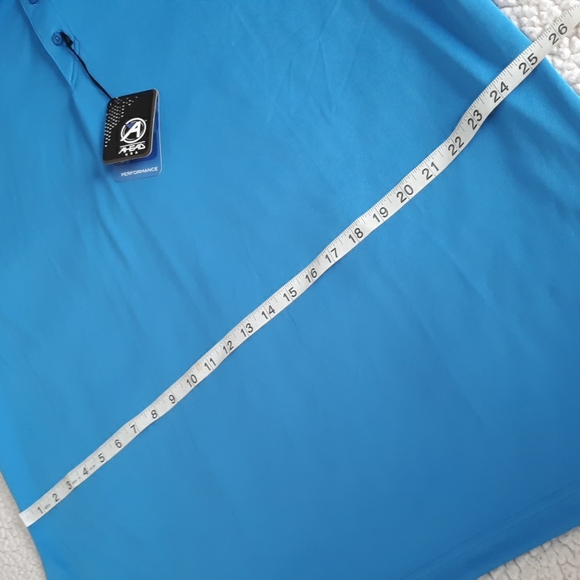 Ahead USA Extreme XL Blue Performance Polo Shirt - Picture 11 of 17